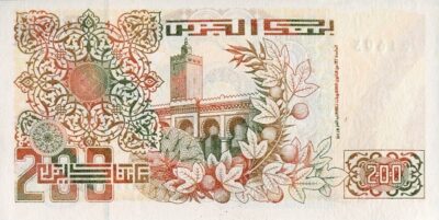 ARGELIA 200 DINARS 1992 PICK 138 S/C - Imagen 2